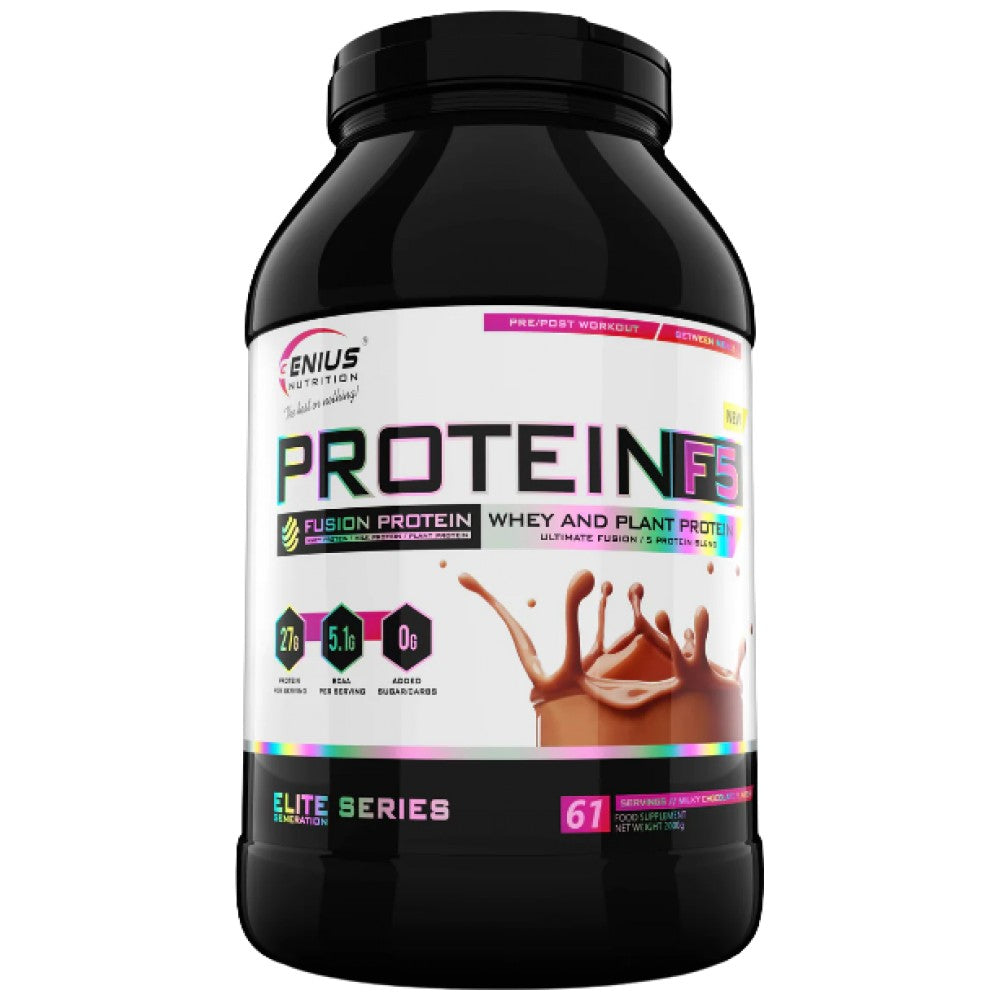 Protein F5 | Fusion Matrix Protein with Whey, Egg &amp; Plant