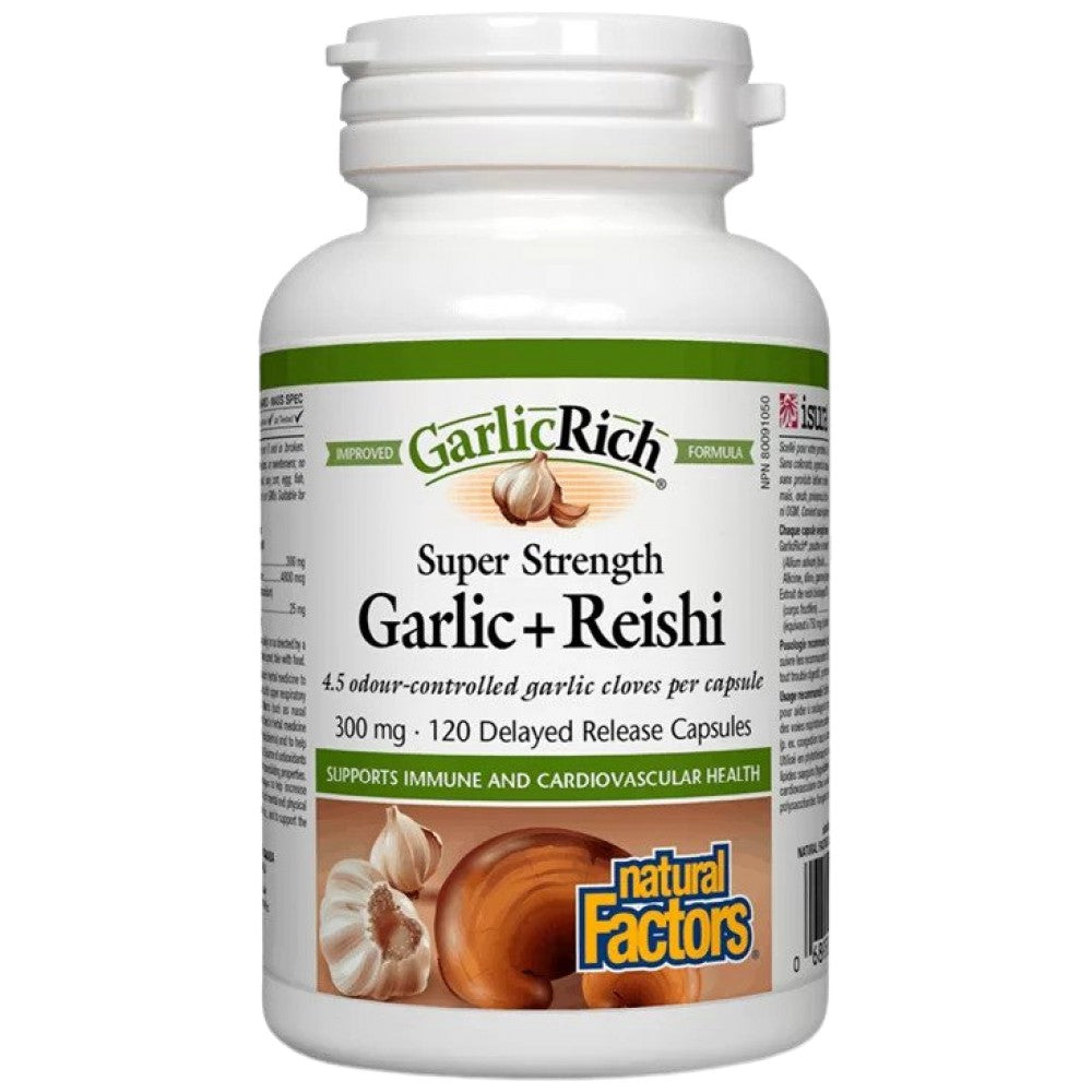GarlicRich® Super Strength | Garlic Plus Reishi