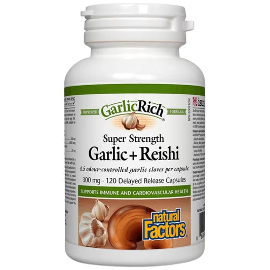 GarlicRich® Super Strength | Garlic Plus Reishi