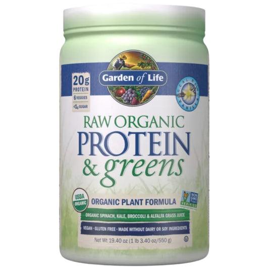 Raw Organic Protein &amp; Greens
