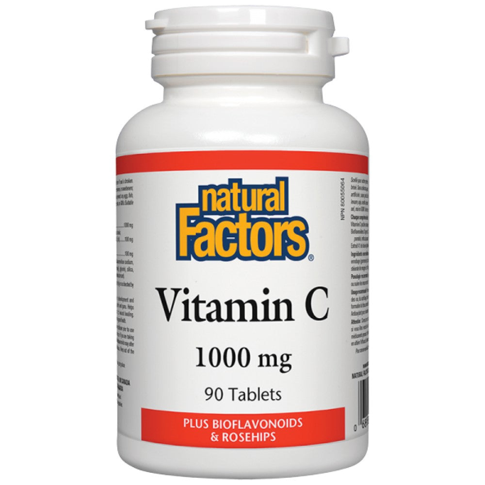Vitamin C 1000 mg | With Bioflavonoids and Rosehips