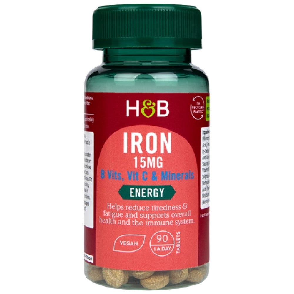 Iron 15 mg | With Vitamins &amp; Minerals