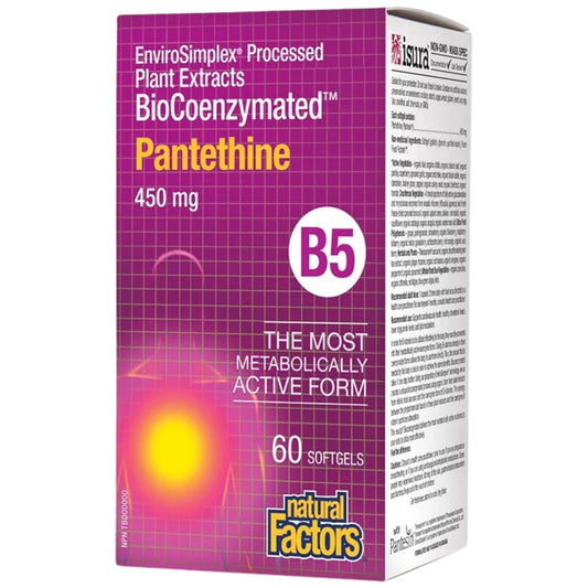 Pantethine BioCoenzymated™ 450 mg