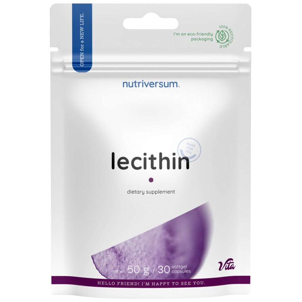 Lecithin 1200 mg | From Soybean Oil