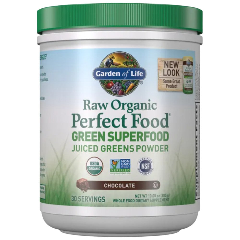 Raw Organic Perfect Food | Green Superfood - Chocolate