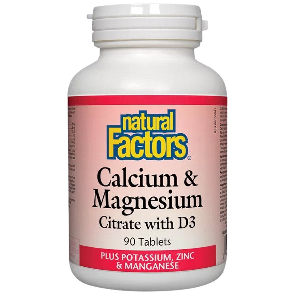Calcium &amp; Magnesium Citrate with D3