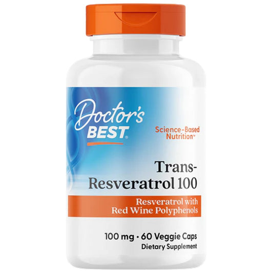 Trans-Resveratrol 100 mg | with ResVinol-25