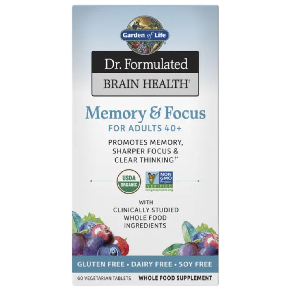 Dr. Formulated Memory &amp; Focus for Adults 40+