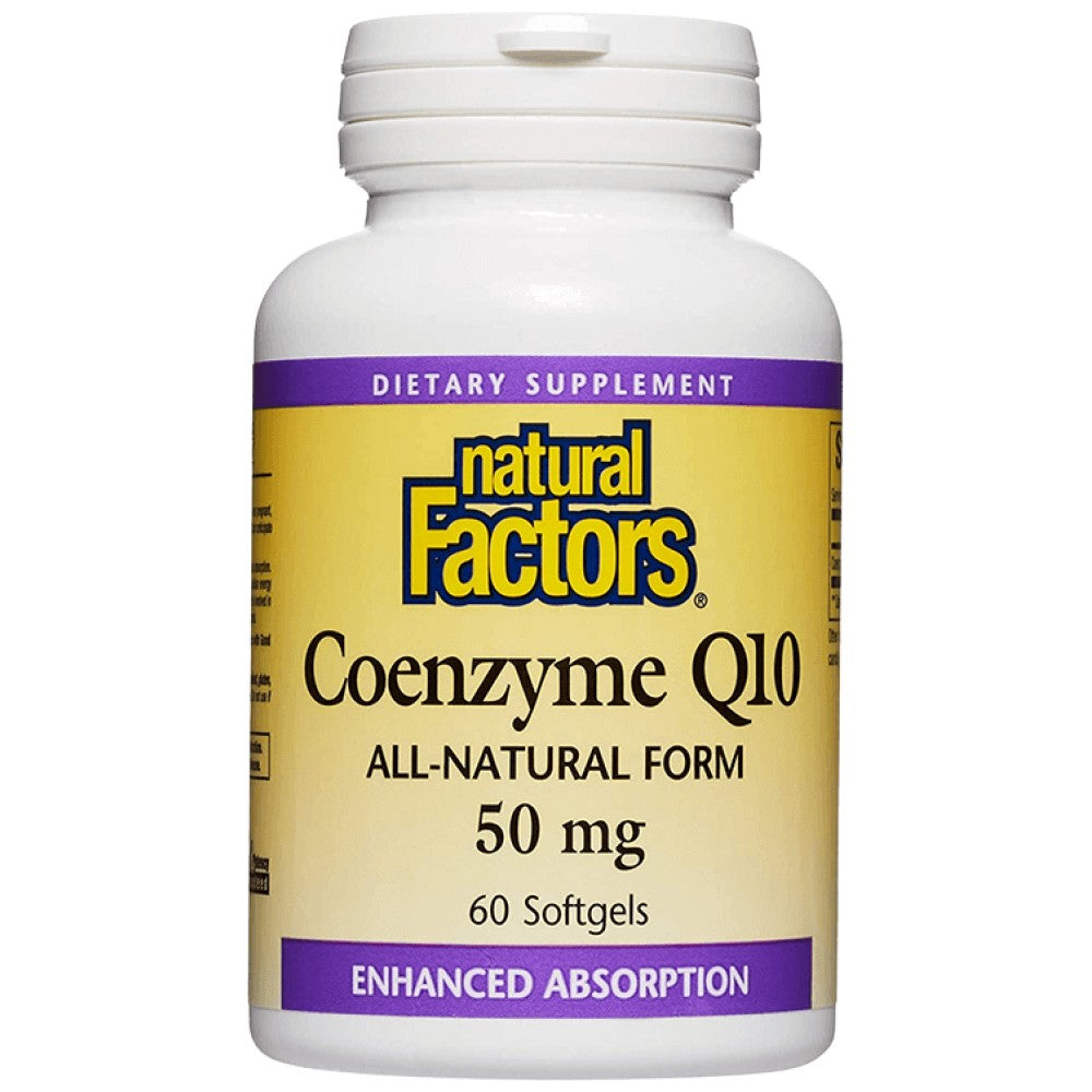 Coenzyme Q10 50 mg | All-Natural Form