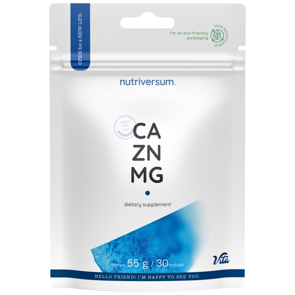 Ca/Zn/MG | Calcium Magnesium Zinc Formula