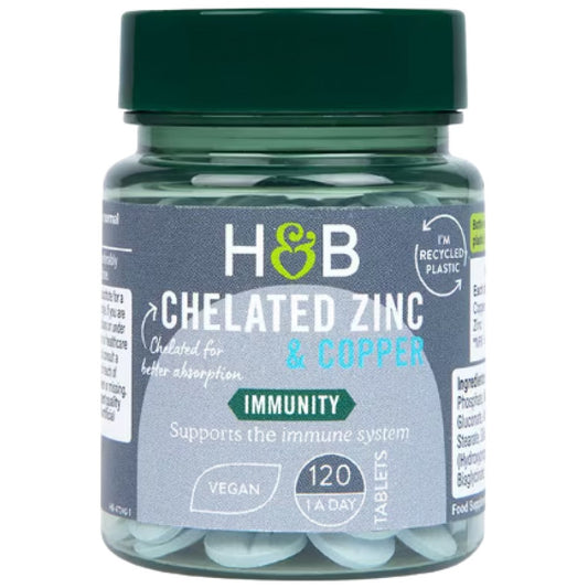 Chelated Zinc &amp; Copper 15mg