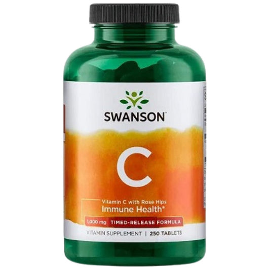 Timed-Release Vitamin C 1000 mg | With Rose Hips