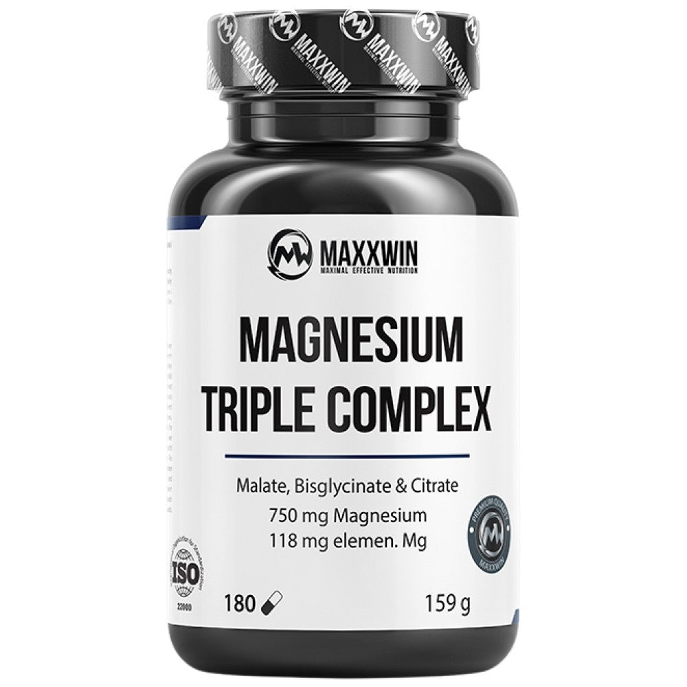 Magnesium Triple Complex | with Malate, Bisglycinate and Citrate