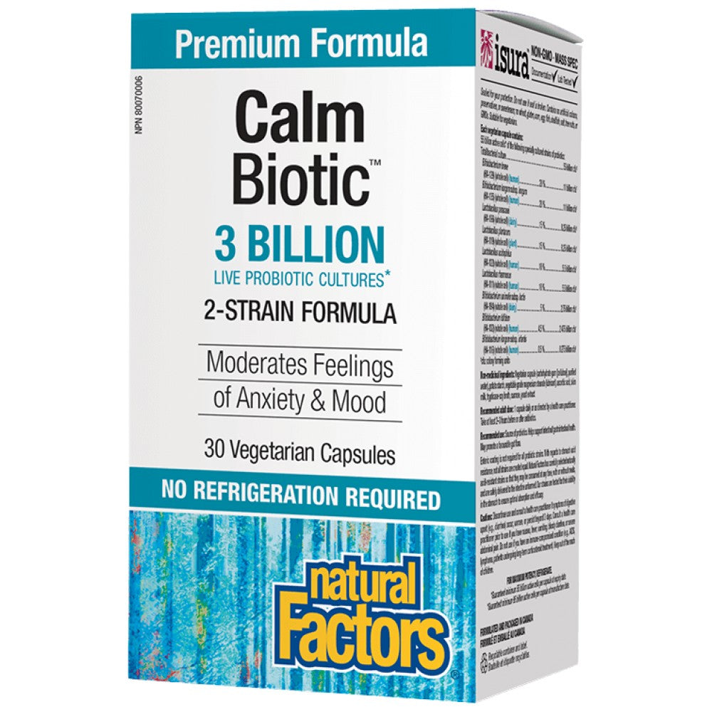 Calm Biotic® 3 Billion Live Probiotic Cultures, 2 Strains