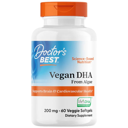 BEST Vegan DHA from Algae 200 mg