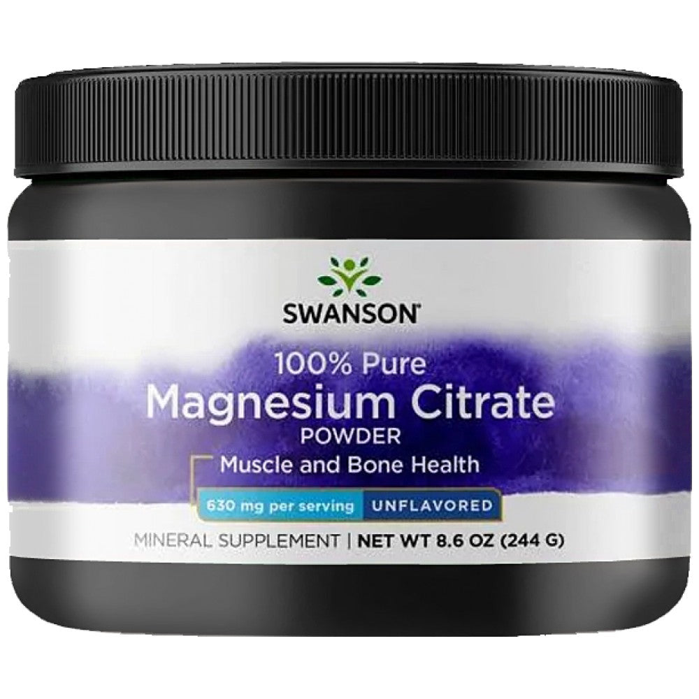 100% Pure Magnesium Citrate Powder