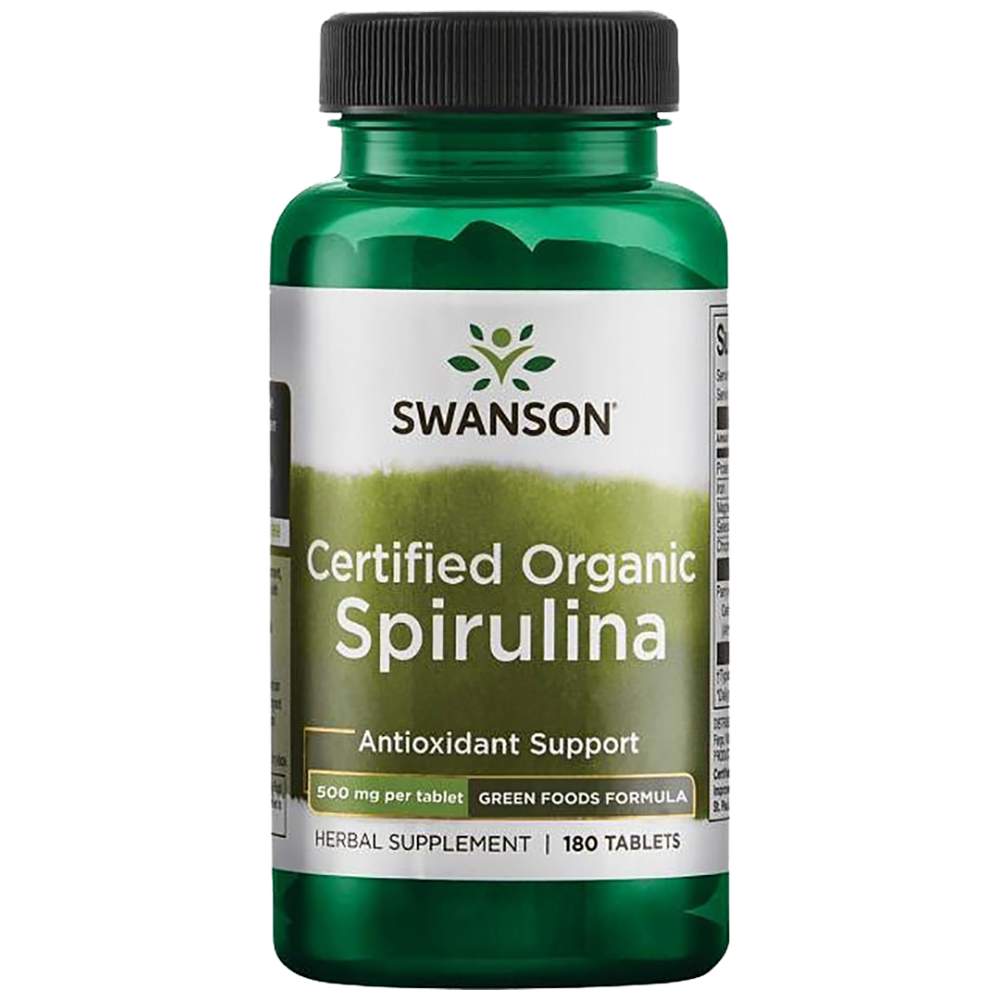 Organic Spirulina 500 mg