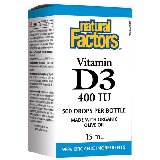Vitamin D3 400 IU Drops