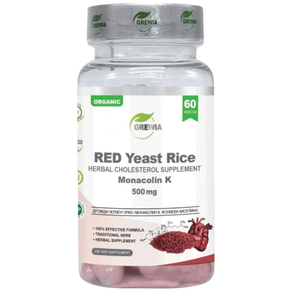 Red Yeast Rice Monacolin K &amp; Folic acid
