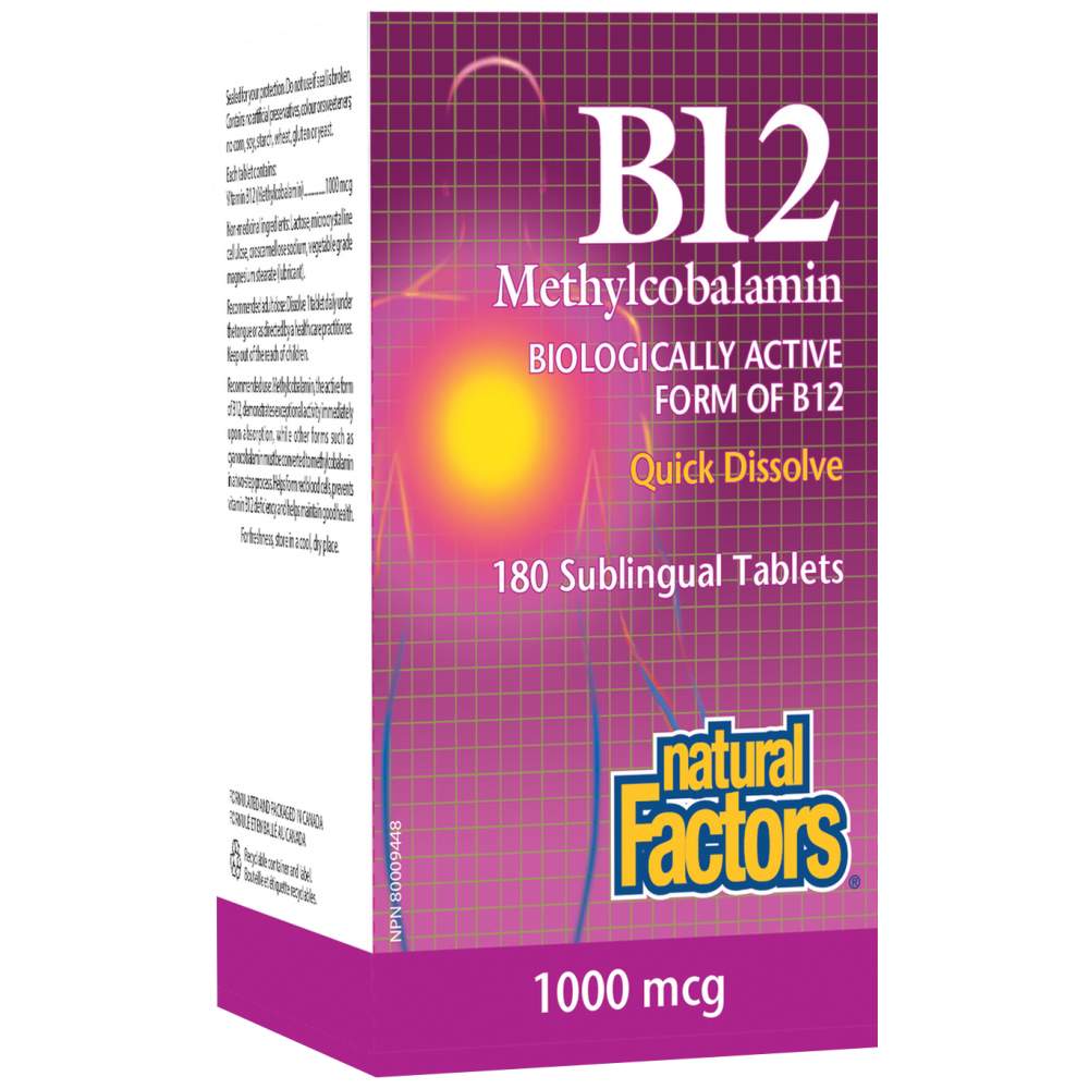 B12 Methylcobalamin 1000 mcg
