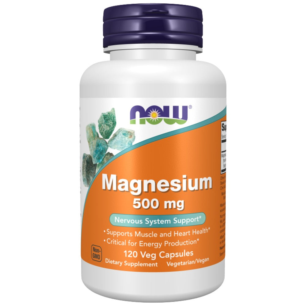 Magnesium 500 mg | with Magnesium Oxide, Bisglycinate, Citrate