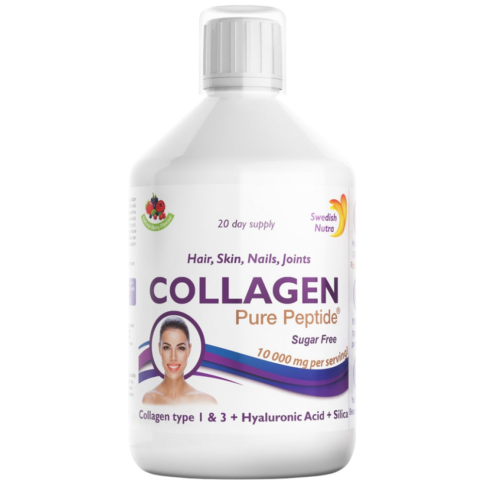 Collagen Types 1 &amp; 3 | with with Hyaluronic Acid, Silica and Vitamin C