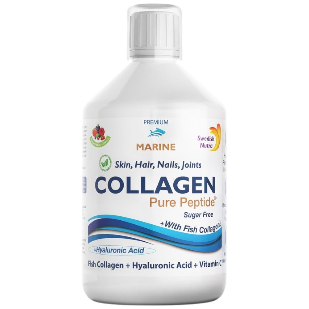 Fish Collagen 10 000 mg | with Hyaluronic Acid + Vitamin C
