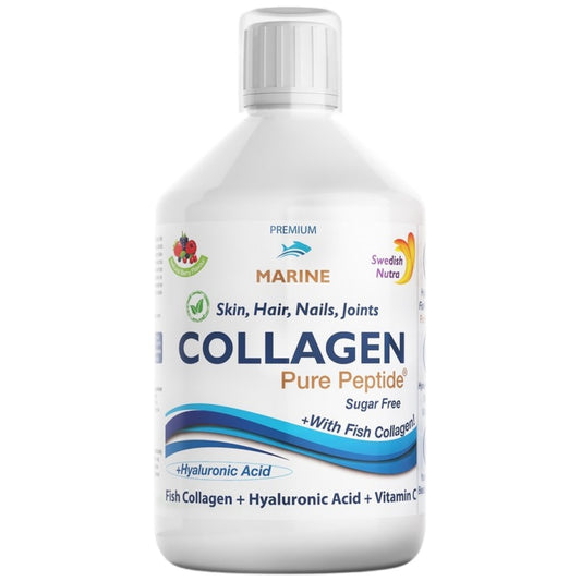 Fish Collagen 10 000 mg | with Hyaluronic Acid + Vitamin C
