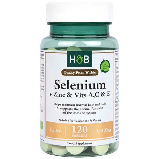 Selenium 100 mcg + Zinc &amp; Vits A, C &amp; E