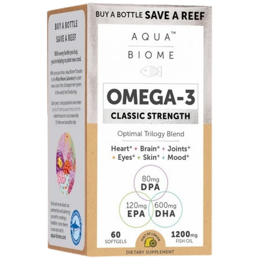 Aqua Biome Omega-3 Classic Strength 1200 mg