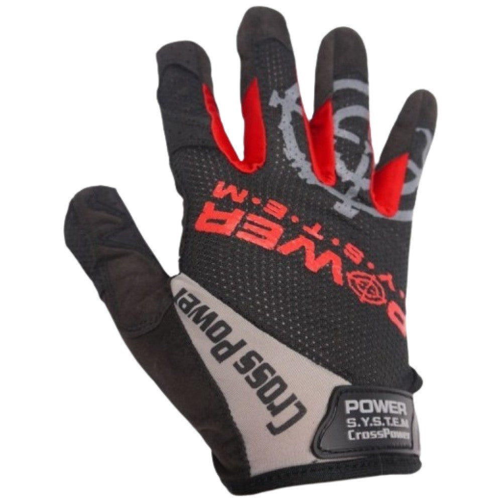 Gloves Cross Power - Black / Red