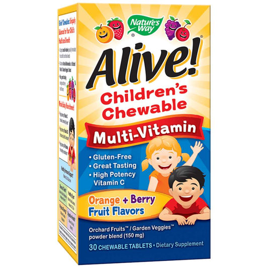 Alive! Children's Chewable Multi-Vitamin Tablets