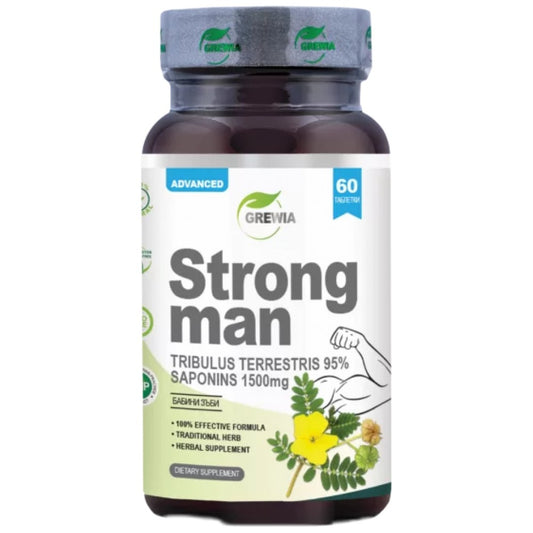 Strong Man | Tribulus 1500 mg with 95% Saponins