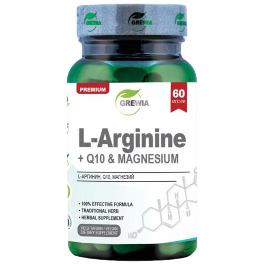 L-Arginine + Q10 &amp; Magnesium