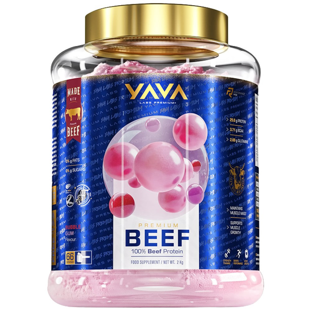 Premium Beef Protein | 0 Sugar ~ 0 Fat ~ 86% Clear Protein