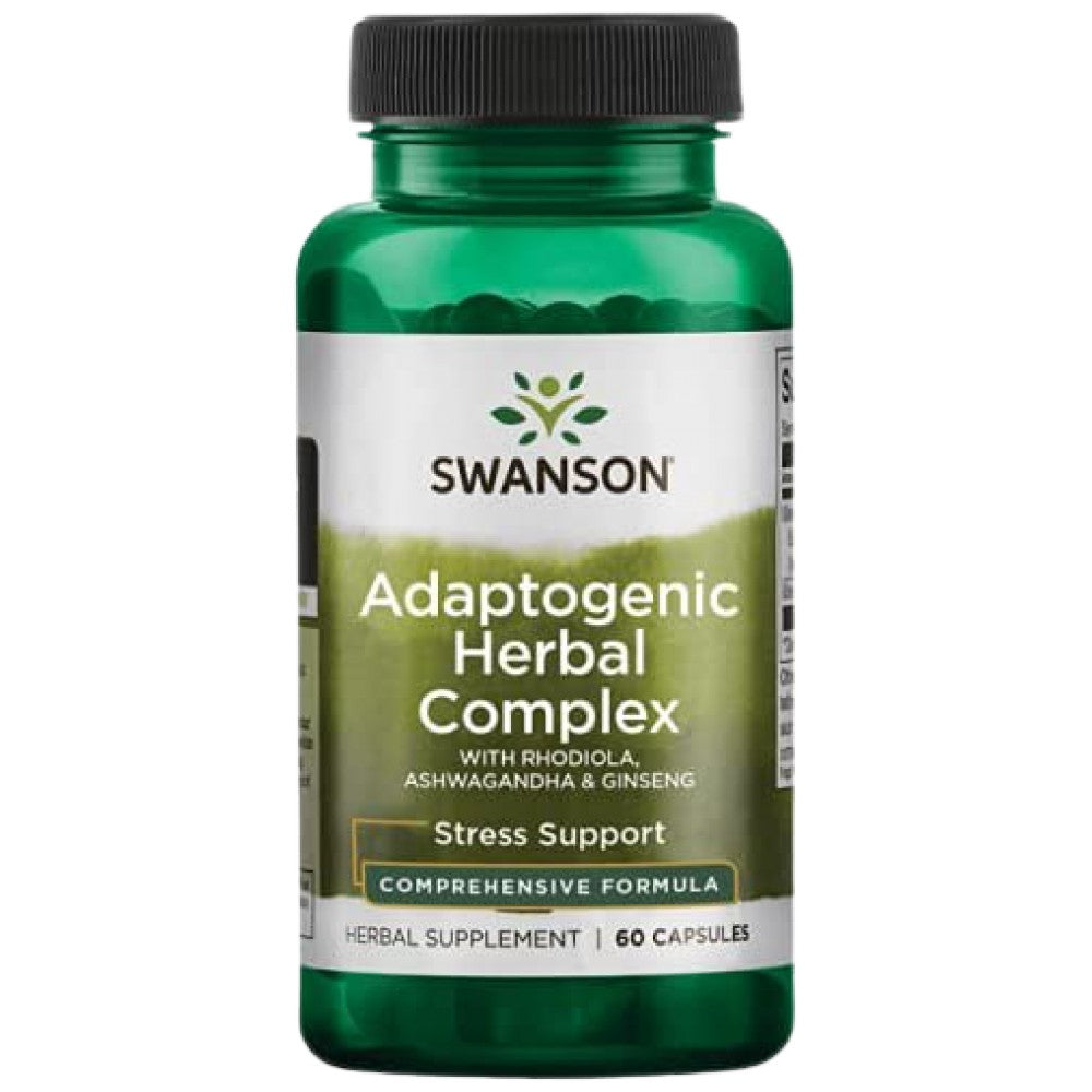 Adaptogenic Herbal Complex | with Rhodiola Ashwagandha Ginseng