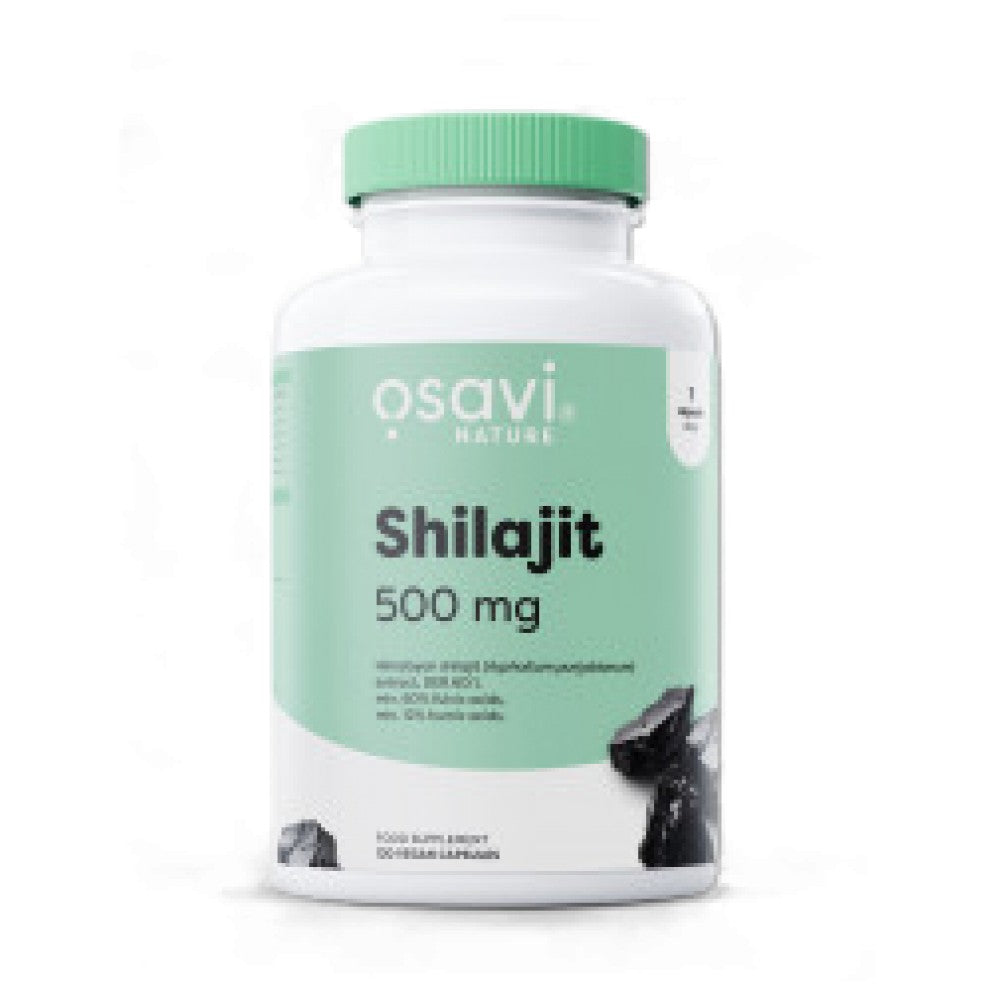 Shilajit 500 mg | 60:1 Extract with 60+% Fulvic Acids