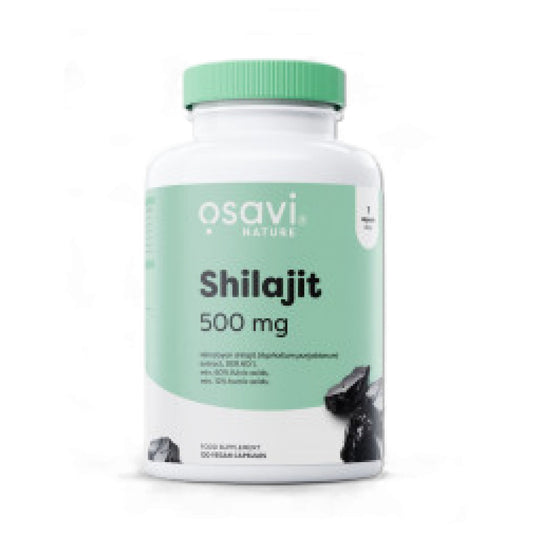 Shilajit 500 mg | 60:1 Extract with 60+% Fulvic Acids