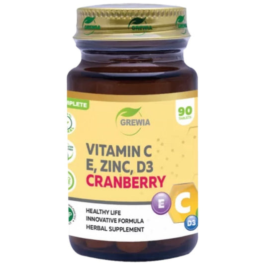 Vitamin C, E, Zinc, D3 &amp; Cranberry