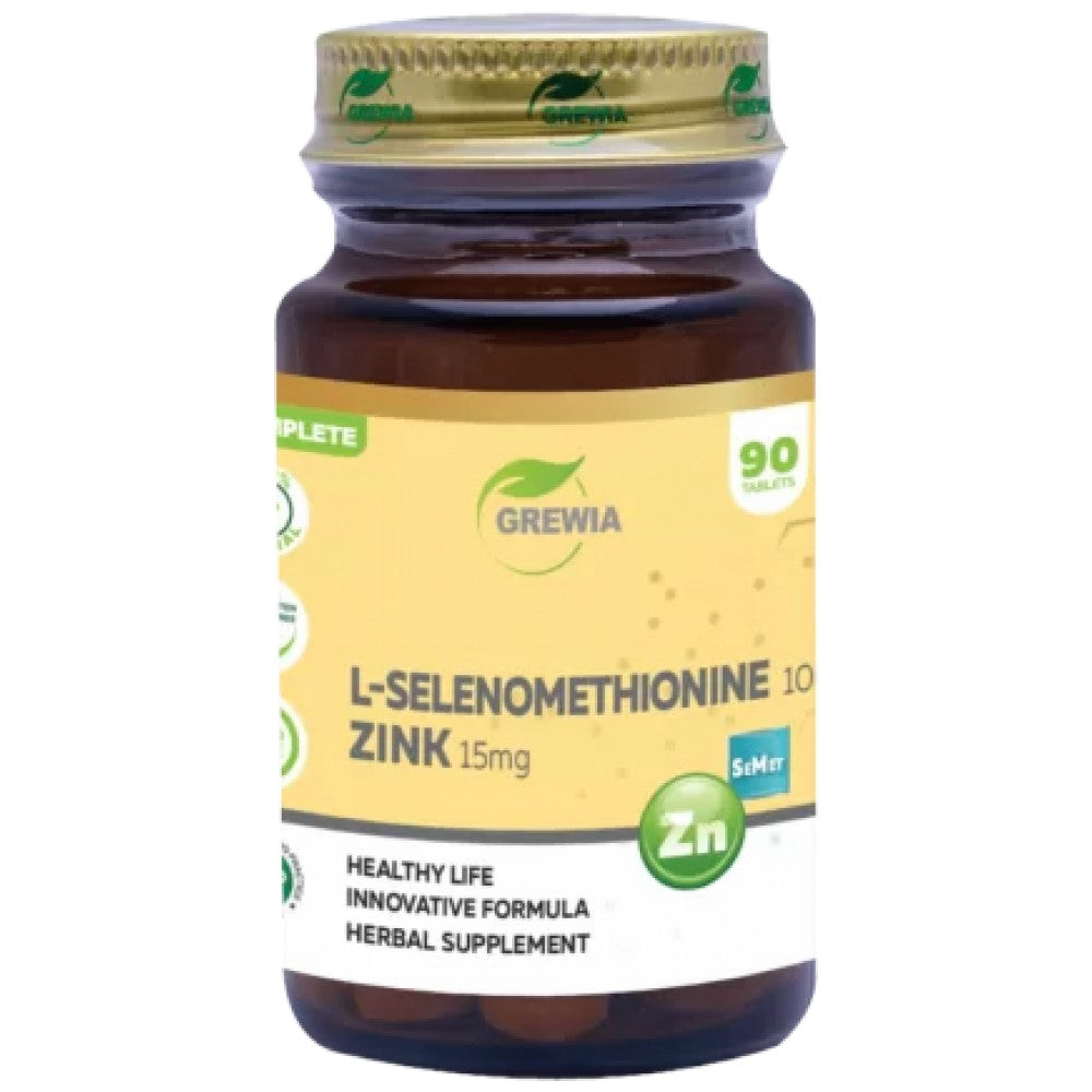 L-Selenomethionine 100 mcg + Zink 15 mg