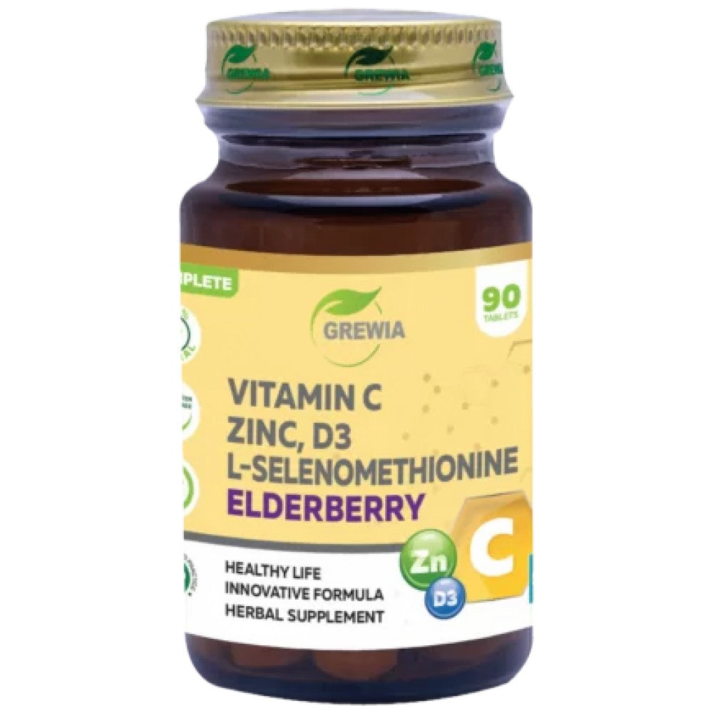 Vitamin C, Zinc, D3, L-Selenomethionine &amp; Elderberry