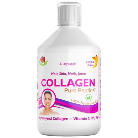 Hydrolyzed Collagen | with Vitamin C, B5, B6 and Hyaluronic Acid