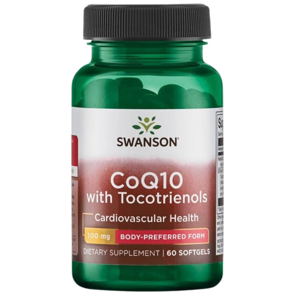 CoQ10 100 mg | With 10 mg Tocotrienols