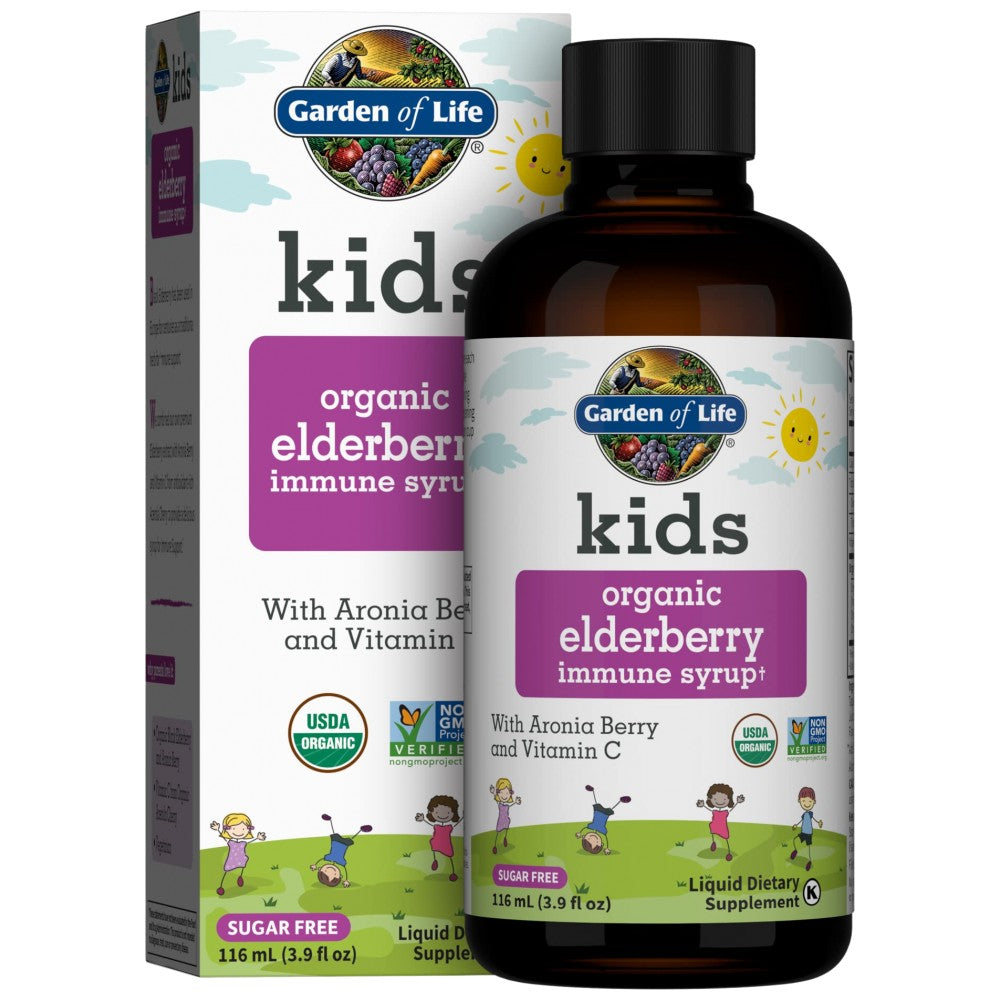 Kid's Organic Elderberry Immune Syrup