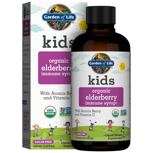 Kid's Organic Elderberry Immune Syrup