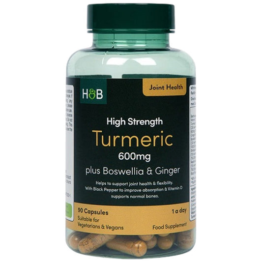 High Strength Turmeric | Plus Boswellia &amp; Ginger
