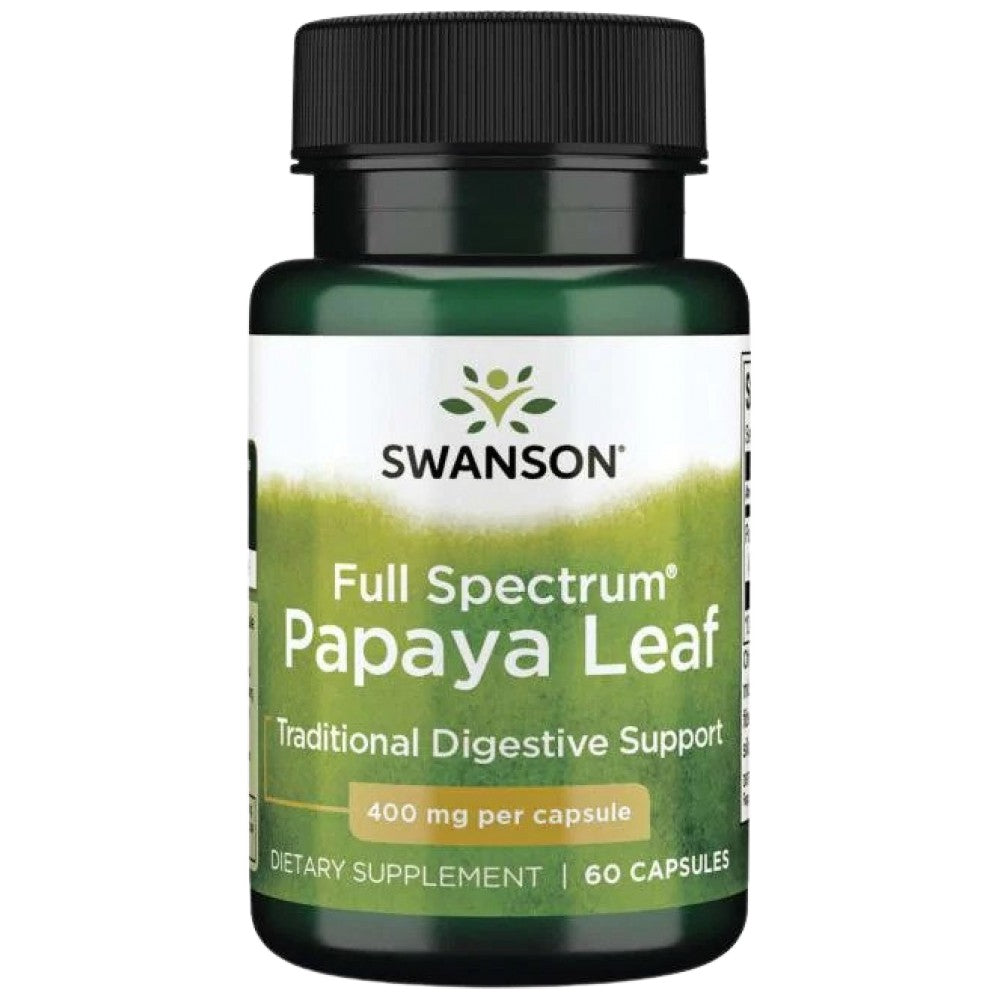 Full Spectrum Papaya Leaf 400 mg
