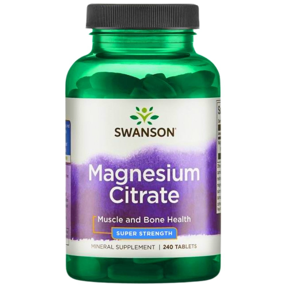 Super-Strength Magnesium Citrate  225 mg