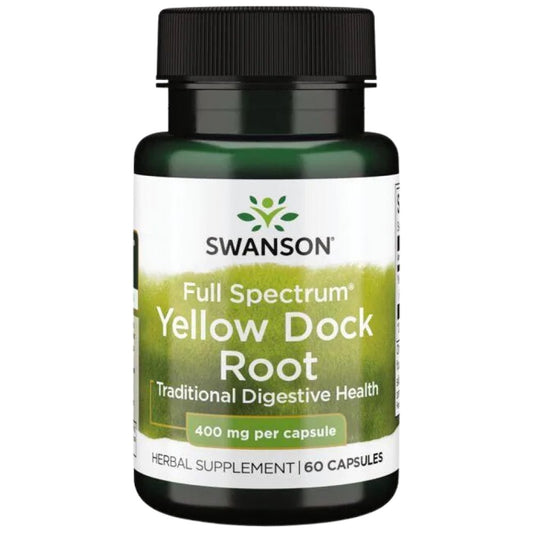 Full Spectrum Yellow Dock Root 400 mg