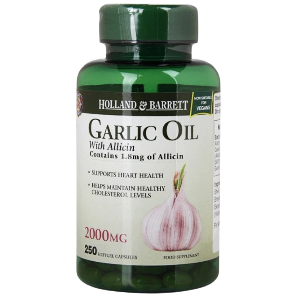 Garlic Oil With Allicin 2000 mg